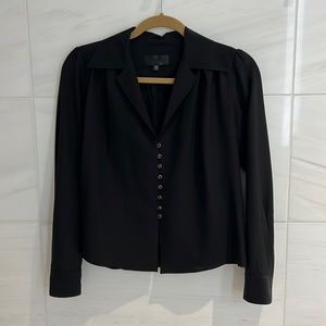 NILI LOTAN Charolette silk crepe de chine blouse